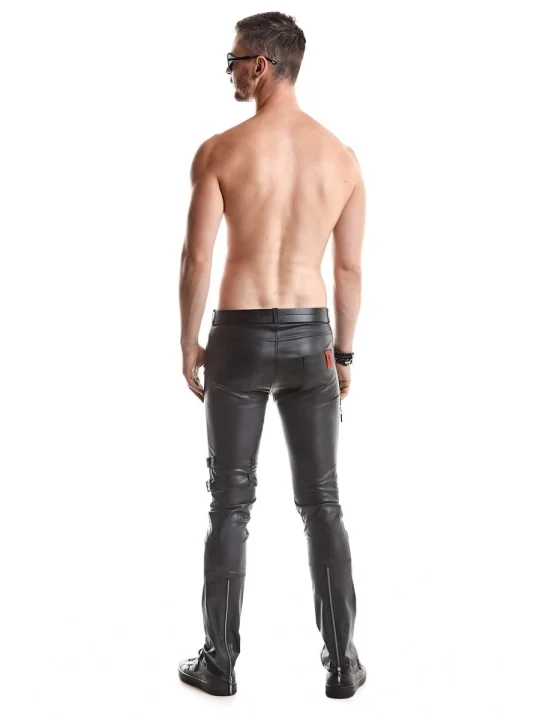 Lange Herren Hose Rmtommaso001 Schwarz von Regnes Fetish Planet