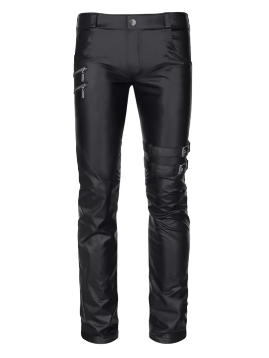 Lange Herren Hose Rmtommaso001 Schwarz von Regnes Fetish Planet