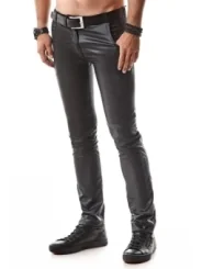 Lange Herren Hose Rmvincenzo001 Schwarz von Regnes Fetish Planet