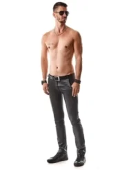 Lange Herren Hose Rmvincenzo001 Schwarz von Regnes Fetish Planet