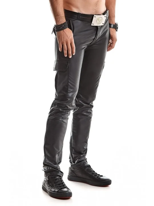 Lange Herren Hose Rmmatteo001 Schwarz von Regnes Fetish Planet