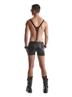 Herren Hoseträger Rmgino001 Schwarz von Regnes Fetish Planet