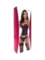 Schwarzes Hard Chic Corset von Provocative