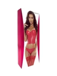 Rotes Hard Chic Corset von Provocative