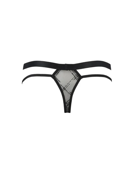 Schwarzer Männer String 029 von Passion