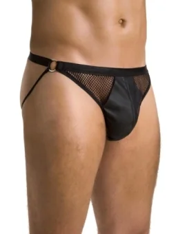 Schwarzer Männer String-Tanga Sunny 99-57 von Look Me