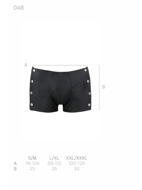 Schwarzer Herren Shorts 048 von Passion