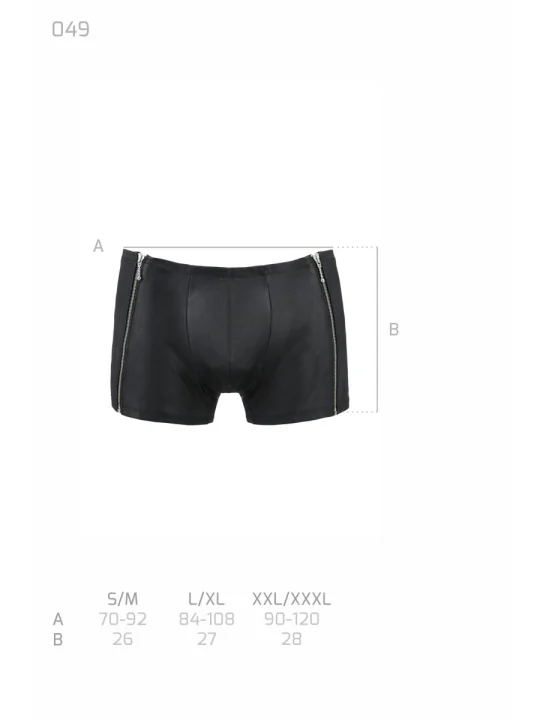 Schwarzer Herren Shorts 049 von Passion