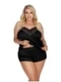 Schwarzes Set Aa053634 von Anais Apparel Plus Size