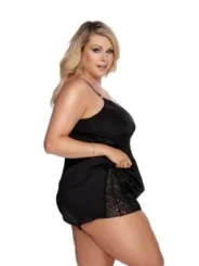 Schwarzes Set Aa053634 von Anais Apparel Plus Size