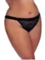 Schwarzer Knickers mit Spitze Aa053643 von Anais Apparel Plus Size