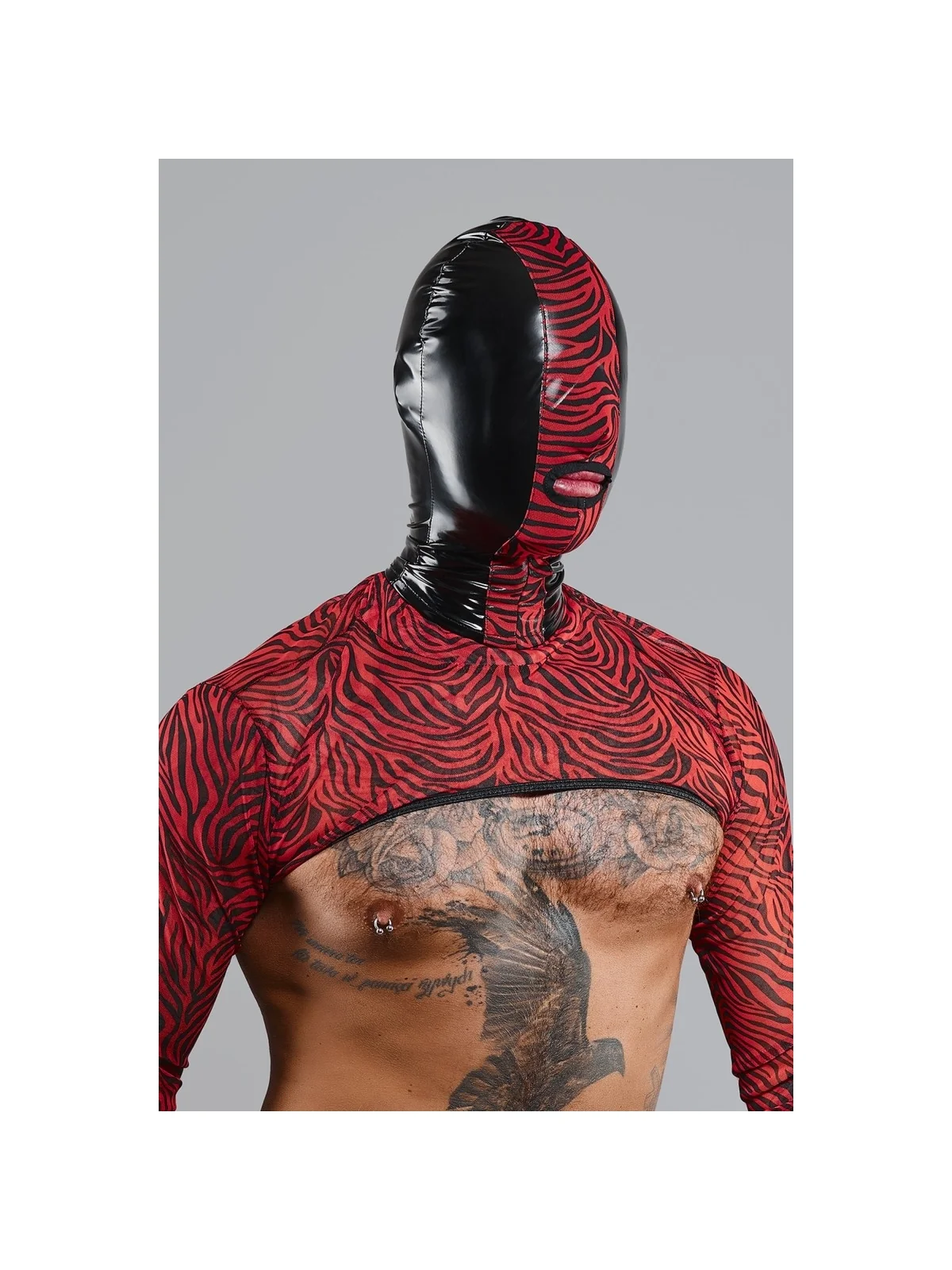 Maske Remaskblack002 Schwarz/Rot von Rfp Razor’s Edge Kollektion