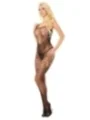 Schwarzer Bodystocking Ouvert 4756 von Softline