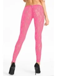 Pinke Spitzen Leggings Lg008 von 7-Heaven