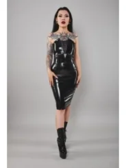 Schwarzer Damen-Rock Tdfinija001 von Demoniq Total Domination Collection