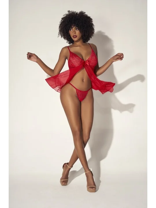 rotes Babydoll von Mapalé