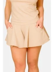 beige Shorts Lao KA922842 von Kalimo