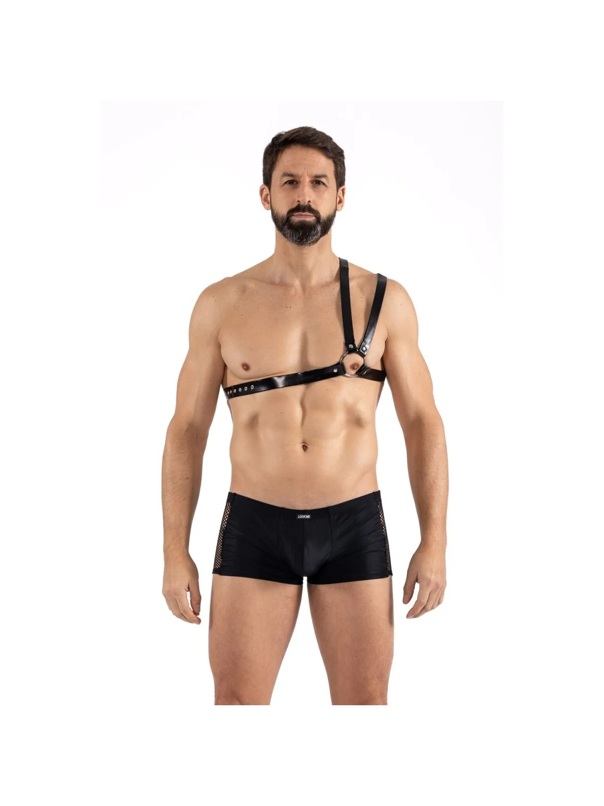 schwarzer Schulter-Harness LM275018BLK