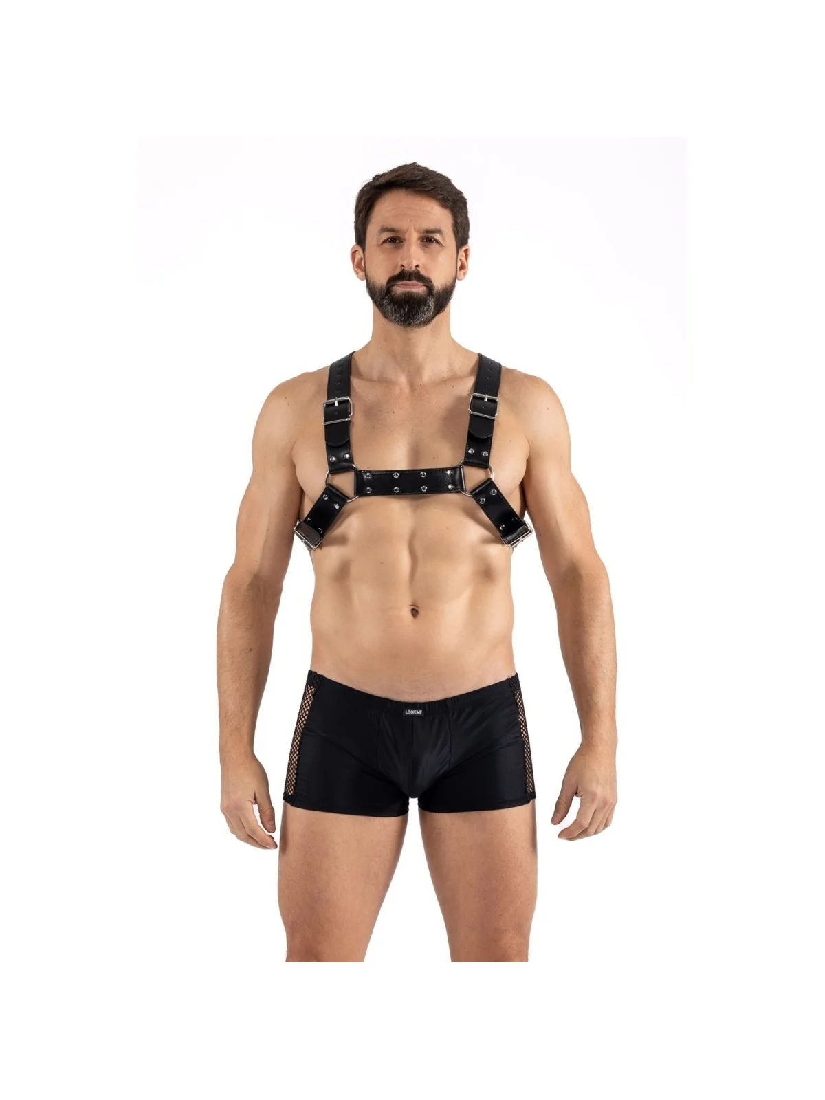 Schwarzer Schulter-Harness Lm275017blk von Look Me