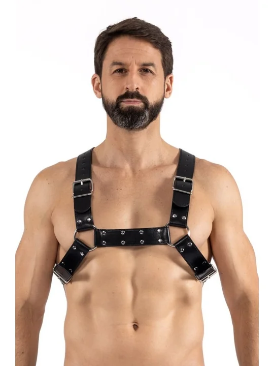 schwarzer Schulter-Harness LM275017BLK