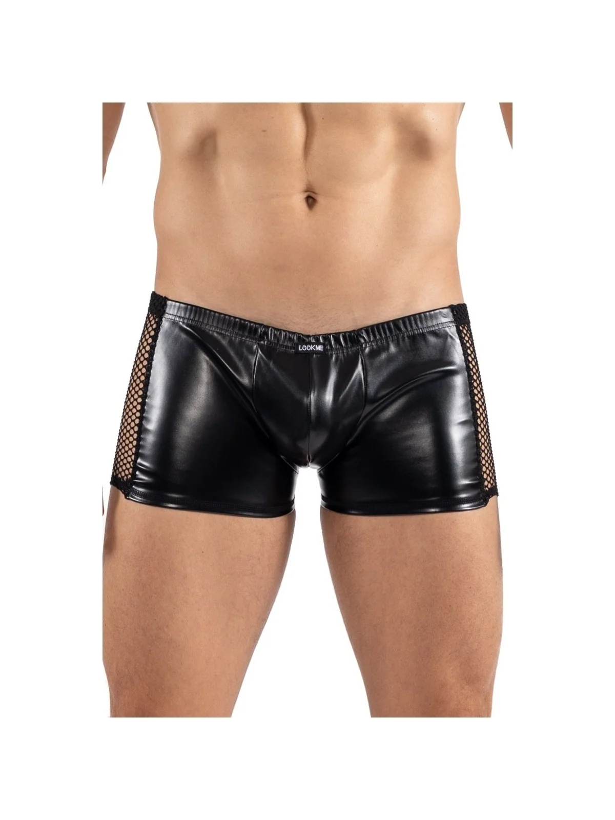 schwarzer Herren Boxer Short 2401-67 von Look Me