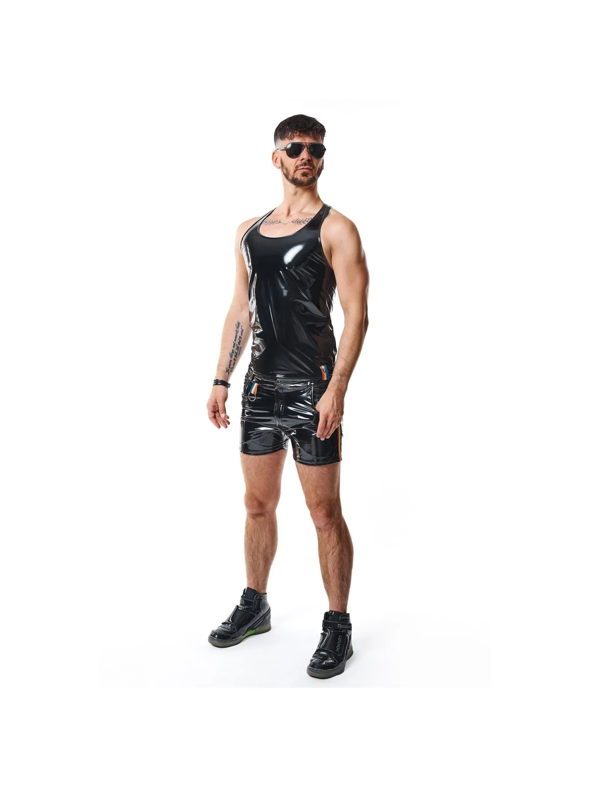 PVC Herren Tank Top RMFilippoRBW schwarz