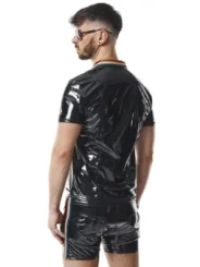 PVC Polo Shirt RMRaffaeleRBW schwarz