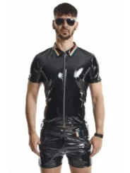 PVC Herren Polo Shirt RMRemigioRBW schwarz