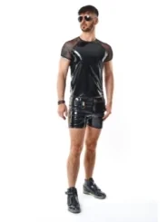 Pvc Herren T-Shirt Rmsandrorbw Schwarz von Pride Festih Line