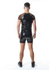 Pvc Herren T-Shirt Rmsandrorbw Schwarz von Pride Festih Line