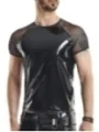 Pvc Herren T-Shirt Rmsandrorbw Schwarz von Pride Festih Line