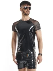 Pvc Herren T-Shirt Rmsandrorbw Schwarz von Pride Festih Line