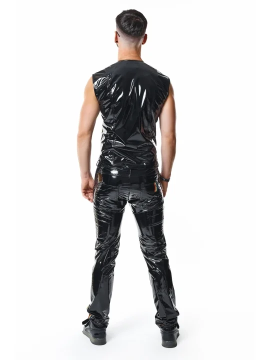 PVC Herren Weste RMTaddeoRBW schwarz