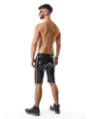 Herren PVC Shorts RMUmbertoRBW schwarz