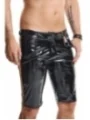 Herren PVC Shorts RMUmbertoRBW schwarz