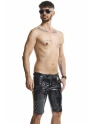 Herren PVC Shorts RMUmbertoRBW schwarz