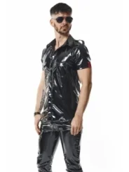 PVC Herren T-Shirt RMLeonardoPVC schwarz