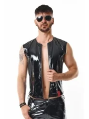 PVC Herren Weste RMOtelloPVC schwarz