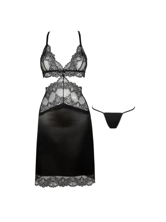 Adelaide Chemise Schwarz von Beauty Night Fashion