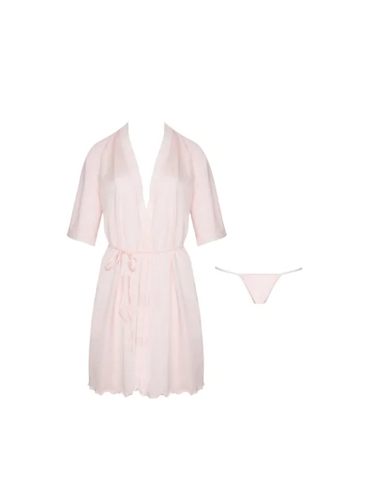 Marcy Dressing Gown Pink von Beauty Night Fashion