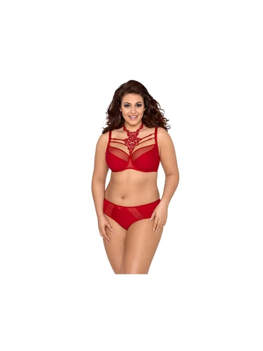 Plus Size Bh Rot V-8431 von Axami