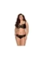 Plus Size Bh Schwarz V-8451 von Axami