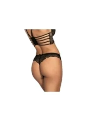 String Schwarz-Beige V-9068 von Axami