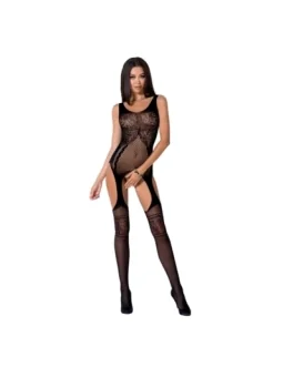 Weißer Ouvert Bodystocking Bs054 von Passion