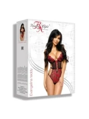 Evangelina Body schwarz-rot von Beauty Night Fashion