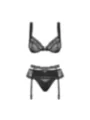 Heartina 3er Set schwarz von Obsessive