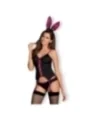 Bunny Suit 4er Schwarz von Obsessive