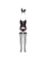 Bunny Suit 4er Schwarz von Obsessive