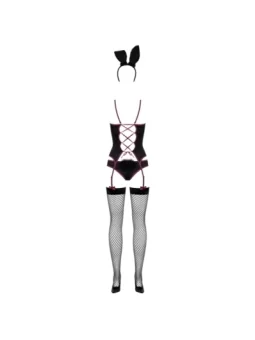 Bunny Suit 4 Pcs schwarz von Obsessive