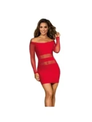 Kleid rot V-9299 von Axami